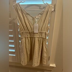 Linen romper